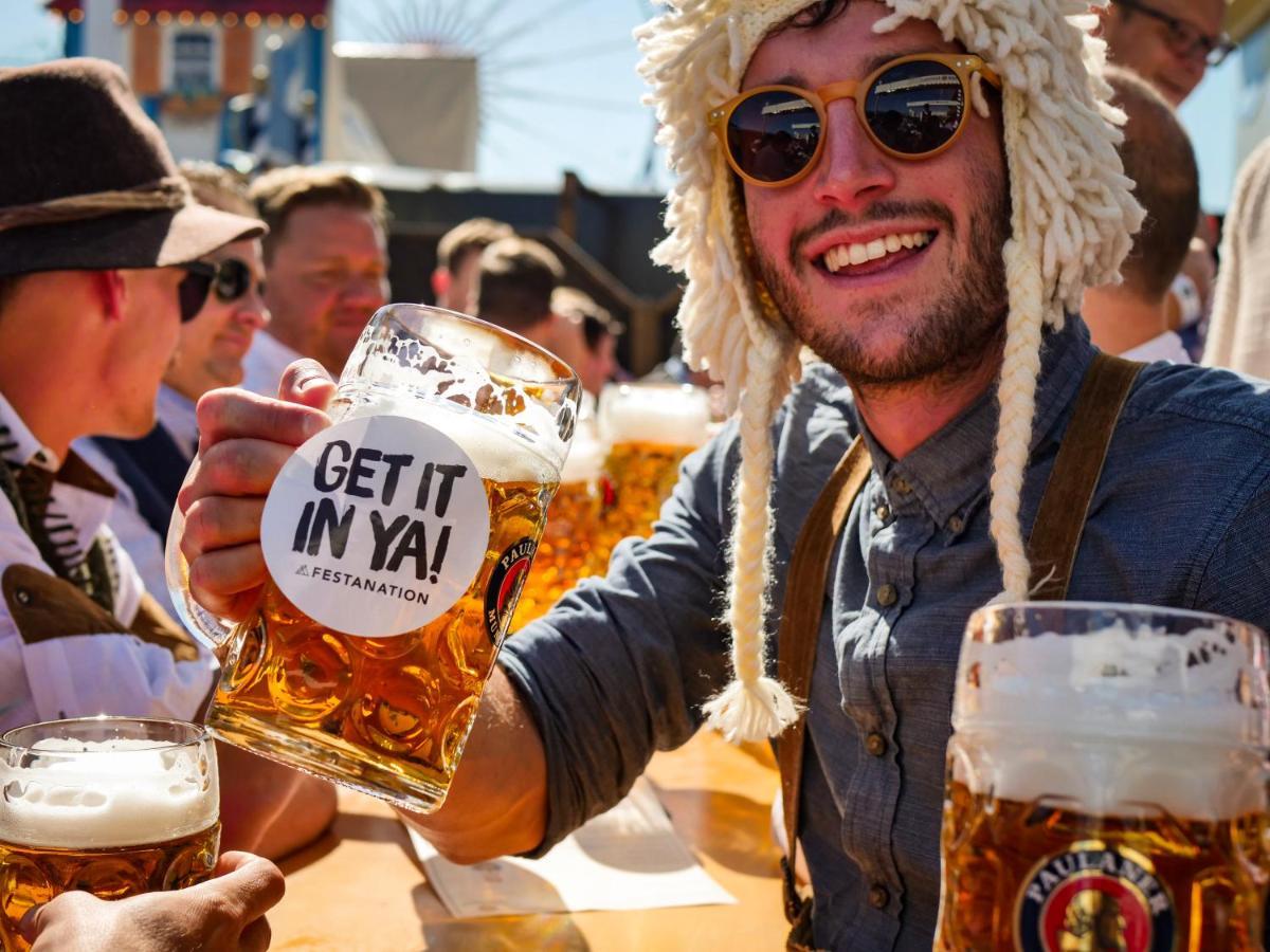 Festanation Oktoberfest Camp #2 Hotell München Eksteriør bilde