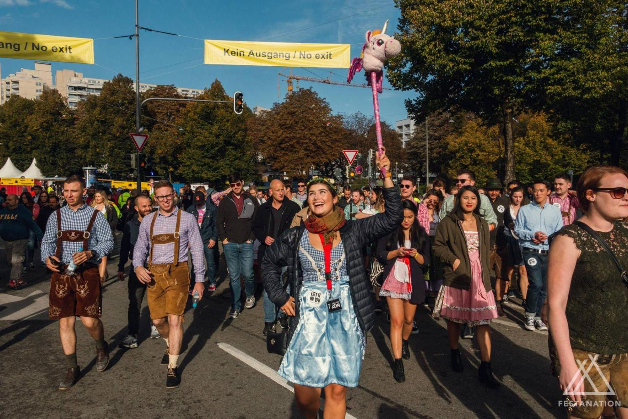 Festanation Oktoberfest Camp #2 Hotell München Eksteriør bilde